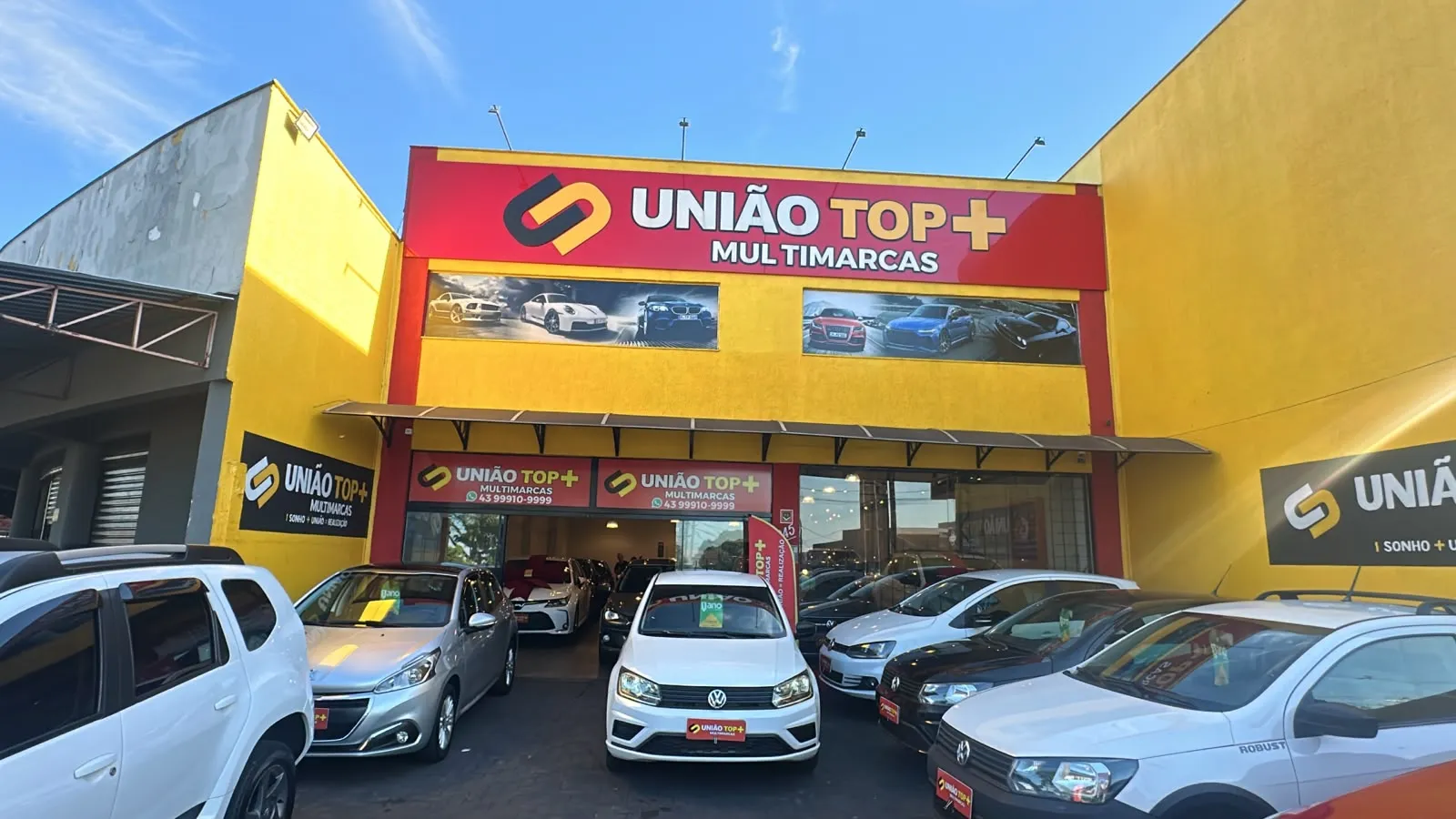 Conquiste o seu carro próprio: União Top Multimarcas oferece diversas facilidades na Av. Saul Elkind em Londrina