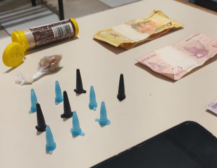 PM apreende cocaína e prende homem em Apucarana