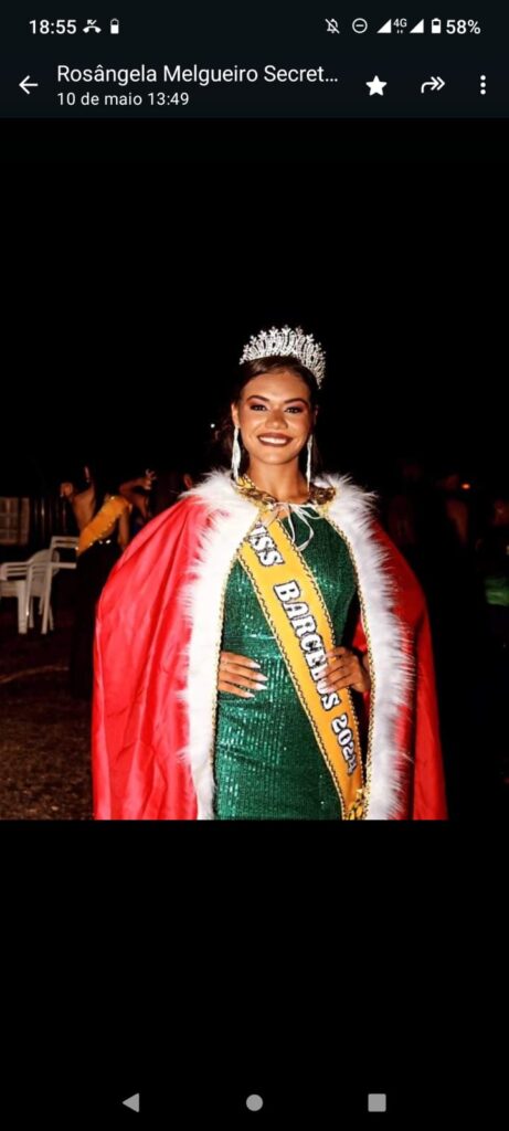  Miss Barcelos é a Representante Oficial do Amazonas no Miss Brasil Terra 2024