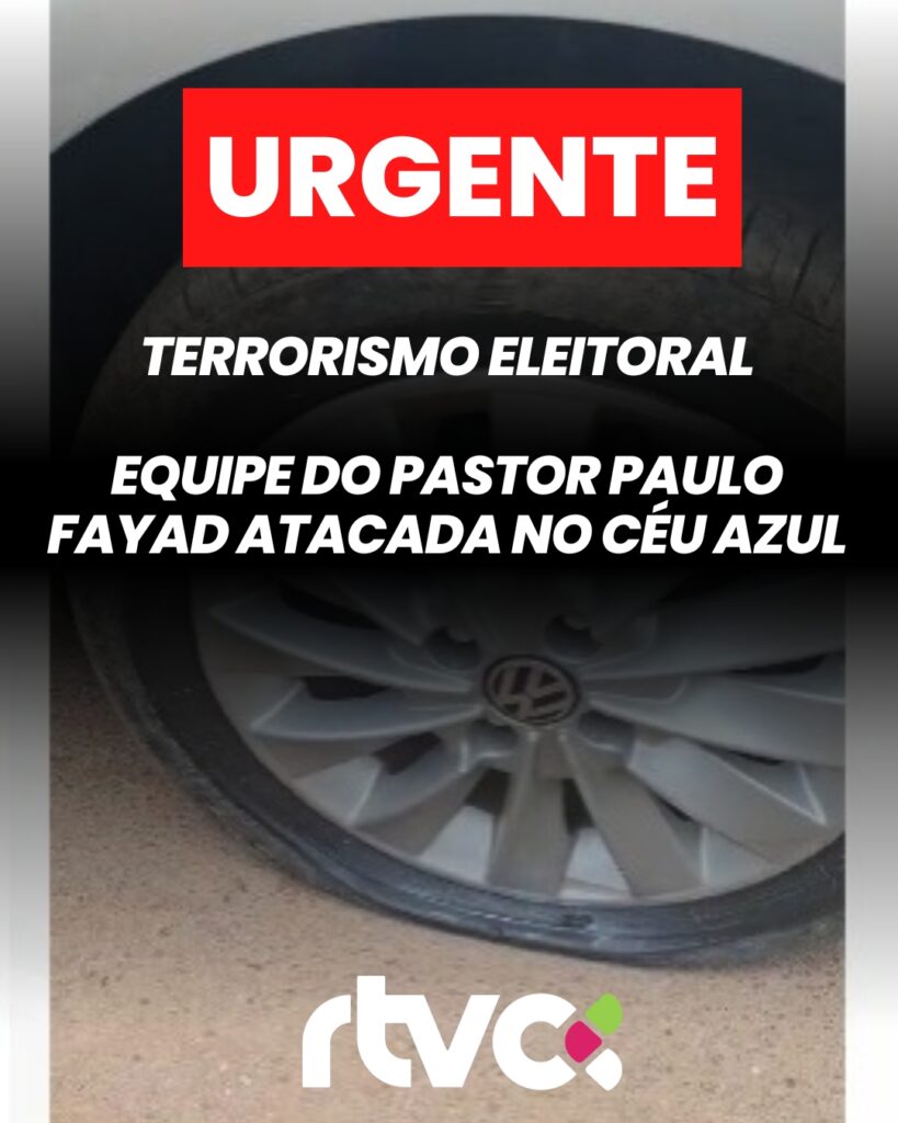 ATAQUE À EQUIPE DO PASTOR PAULO FAYAD: INTIMIDAÇÃO INACEITÁVEL