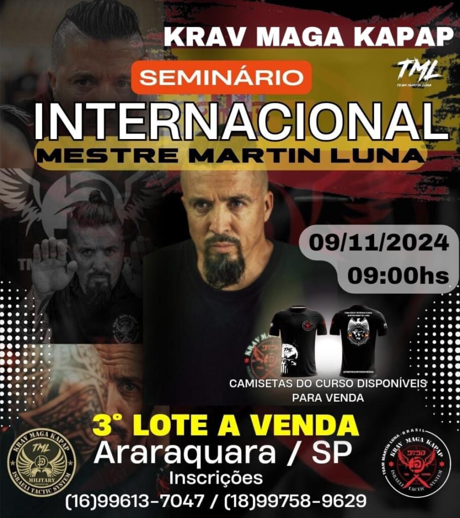 Araraquara se Prepara para Sediar um dos Maiores Seminários de Krav Maga do Brasil